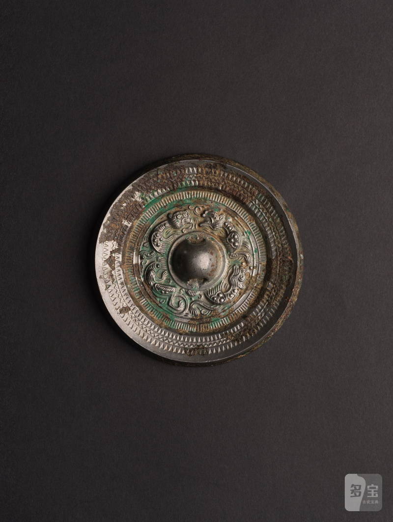 東漢晚期 銅獸紋鏡 | PETIT MIROIR EN BRONZE - 图3